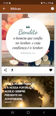 Imagens com Frases Bíblicas android App screenshot 4